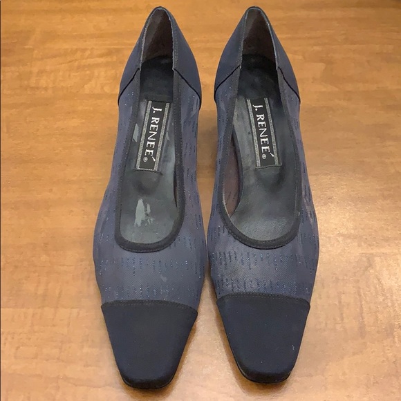 J.Renee Shoes - J.Renee Navy Blue Heels Pumps